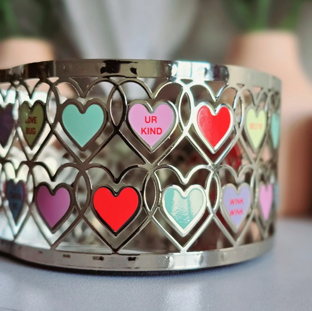Limited Edition Sweethearts × Bath & Body Works Vanity Heart Mirror Tray